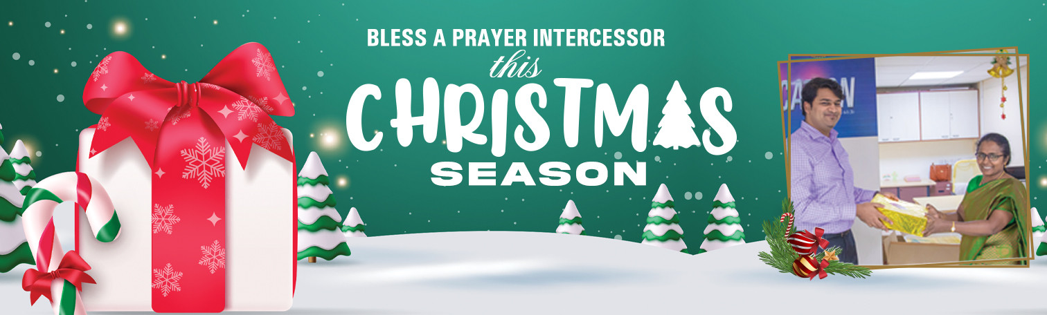 Bless a Prayer Intercessor This Christmas Season Bless a Prayer Intercessor This Christmas Season
